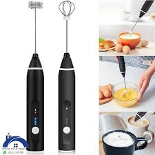 Coffee Maker & Egg Beater 2 in 1 USB Rechargeable